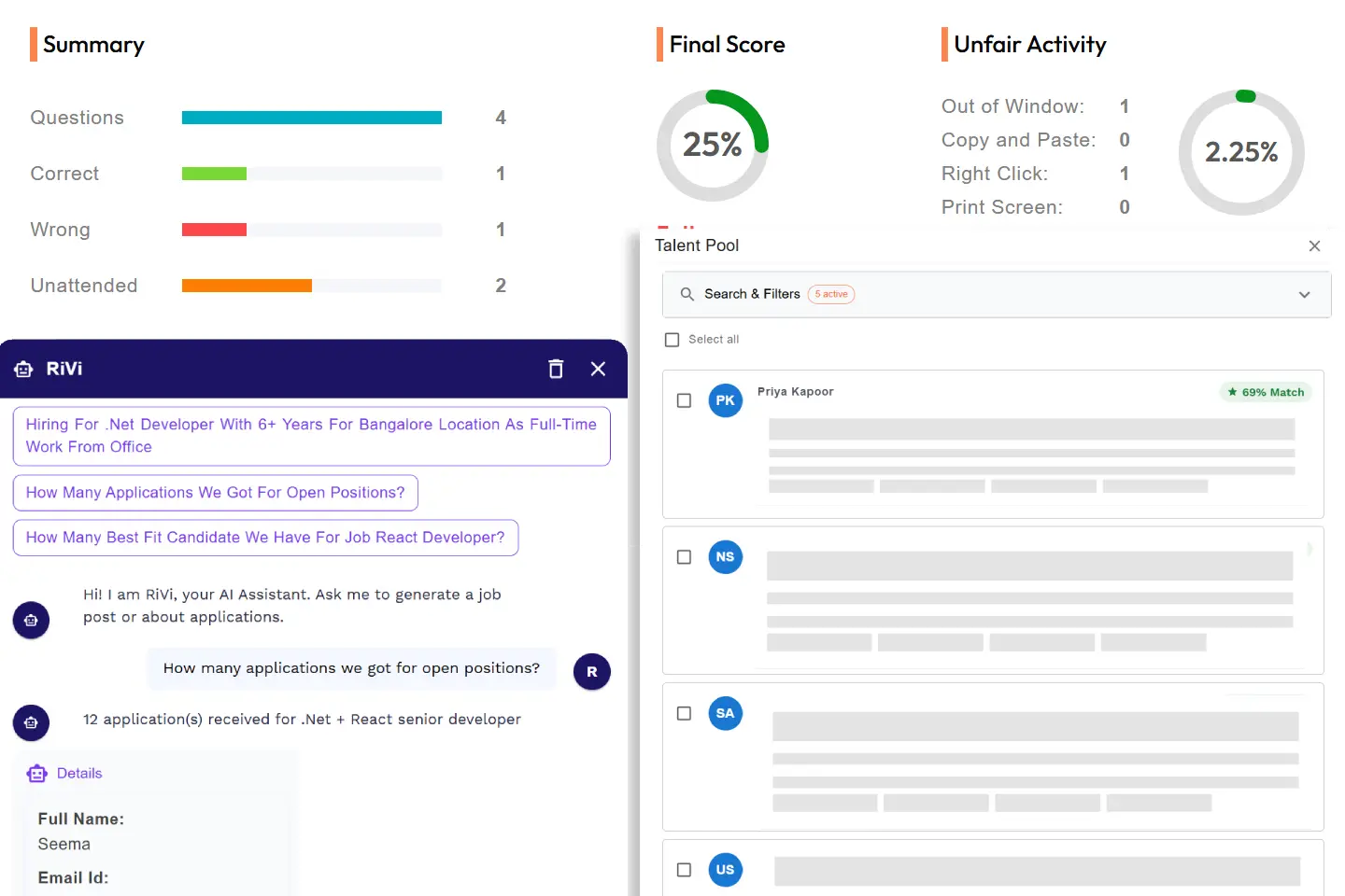 AI recruiter assistant